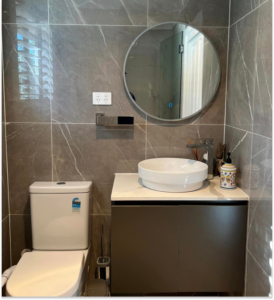 Completed luxury bathroom renovation by Rectify Plumbing plumber