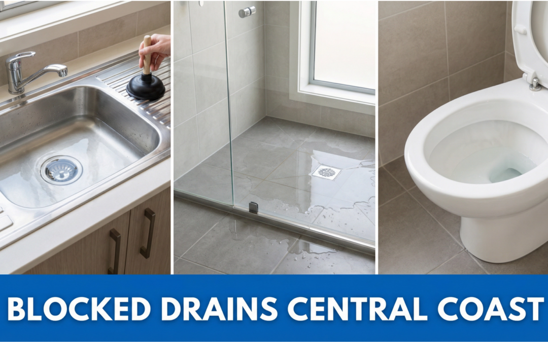 Blocked Drains Central Coast: Causes, Warning Signs & When to Call a Plumber