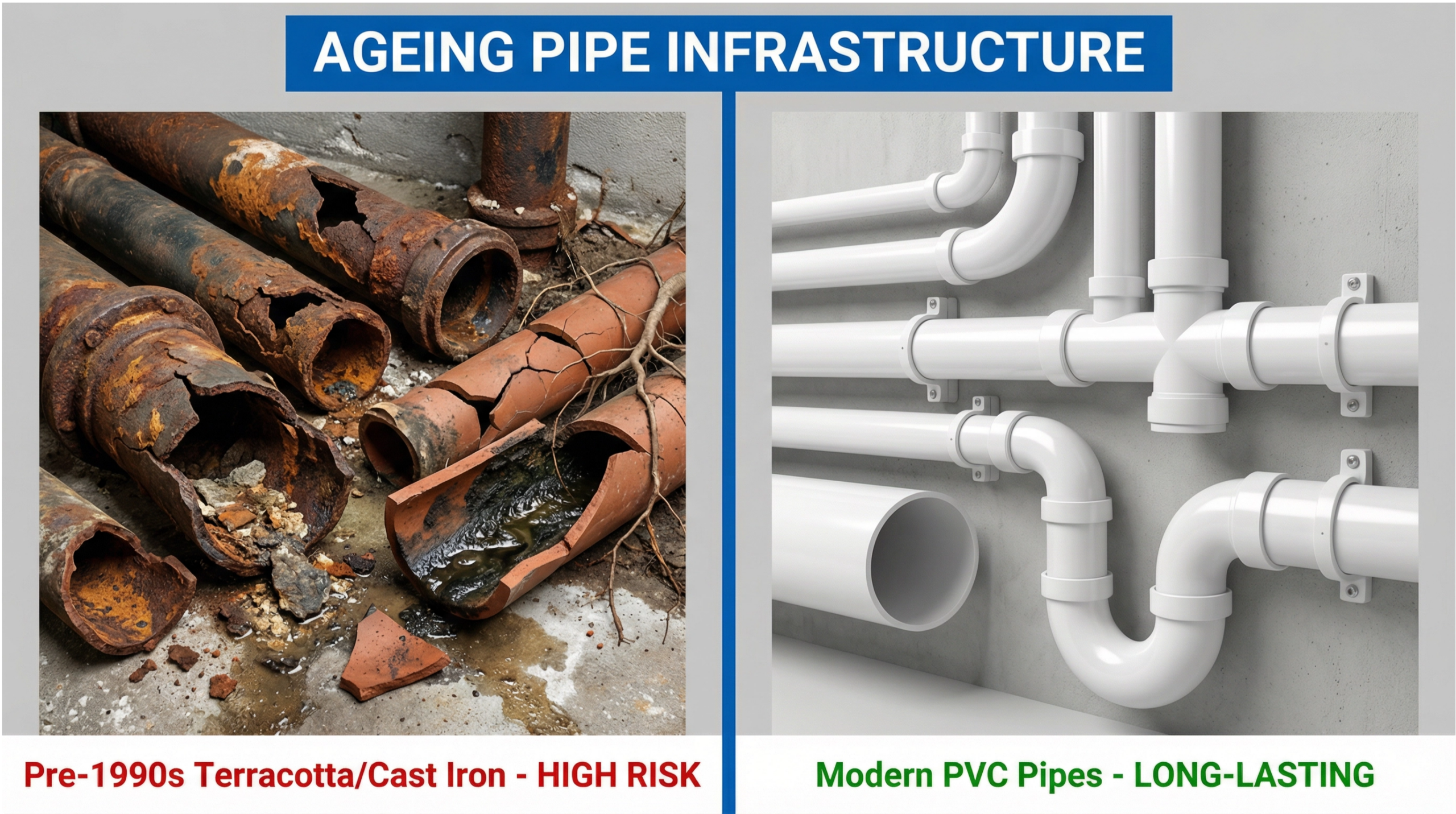 Ageing Pipe Infrastructure