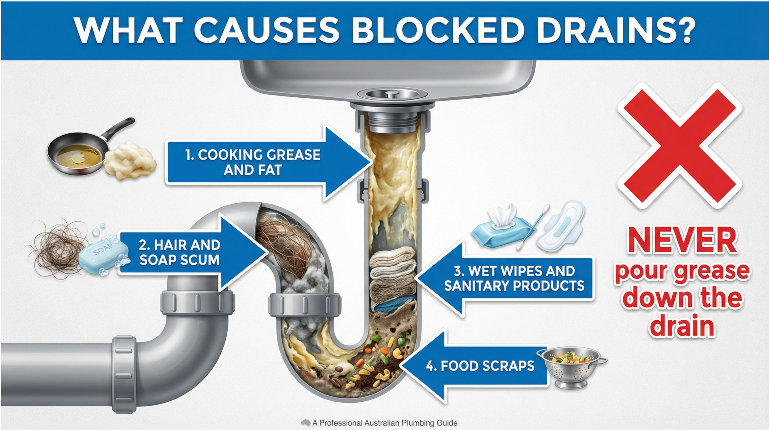 What Causes Blocked Drains?