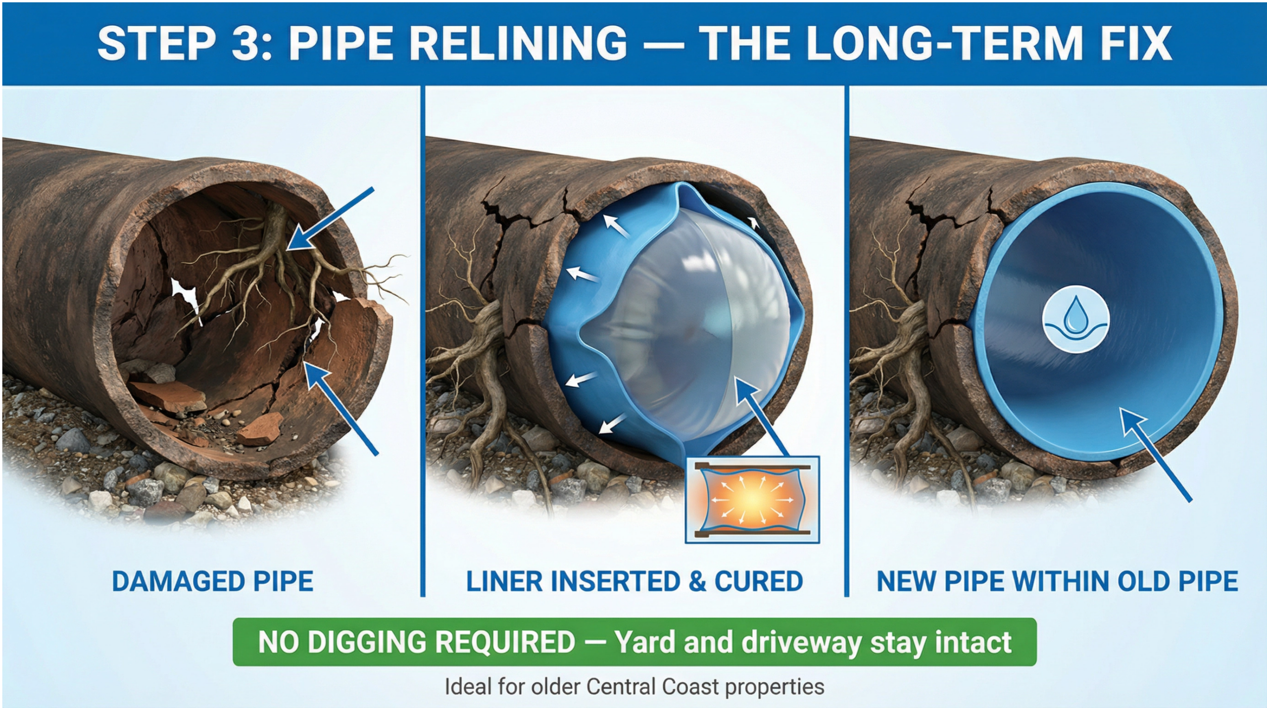 Pipe Relining — Long-Term Fix