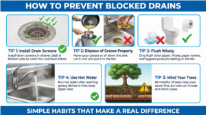 How to Prevent Blocked Drains