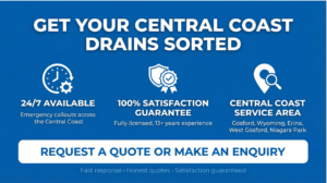 Get Your Central Coast Drains Sorted — Call Rectify Plumbing
