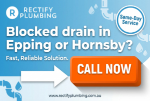 Blocked Drain in Epping or Hornsby - rectifyplumbing