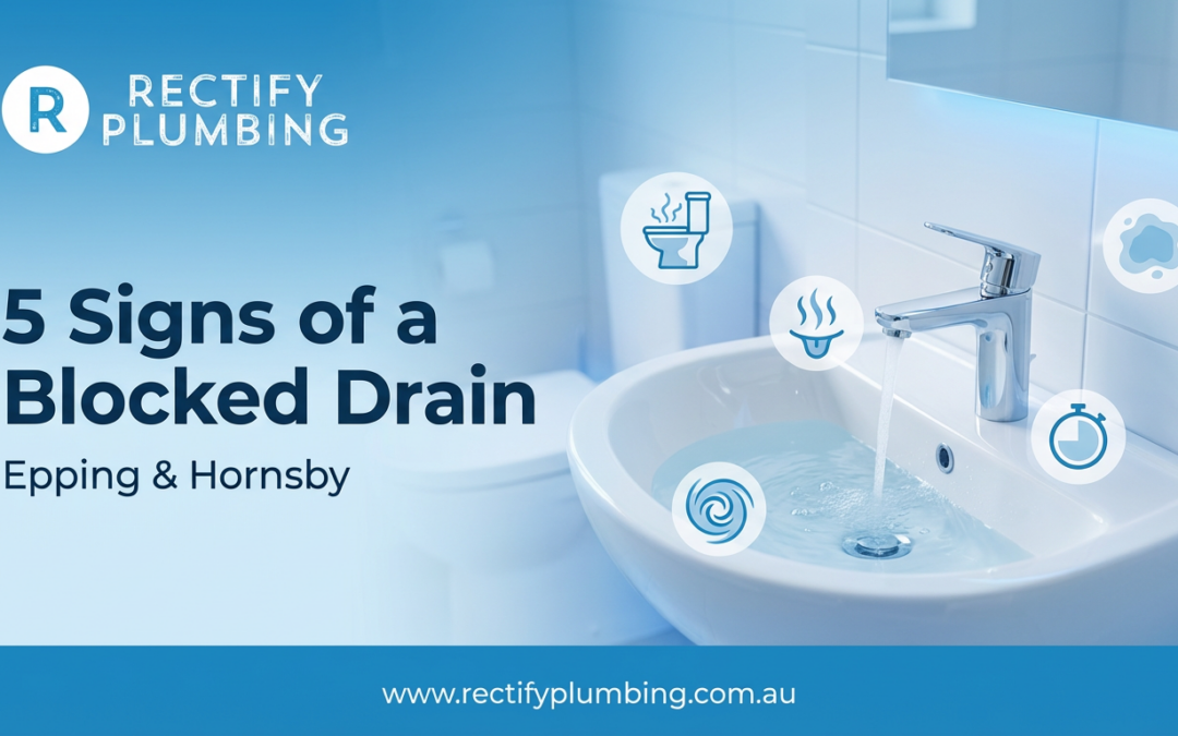 5 Signs You Have a Blocked Drain — And What To Do About It (Epping, Hornsby & Surrounds)